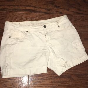 White shorts